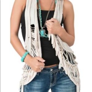 Rock & Roll Cowgirl Fringe Vest